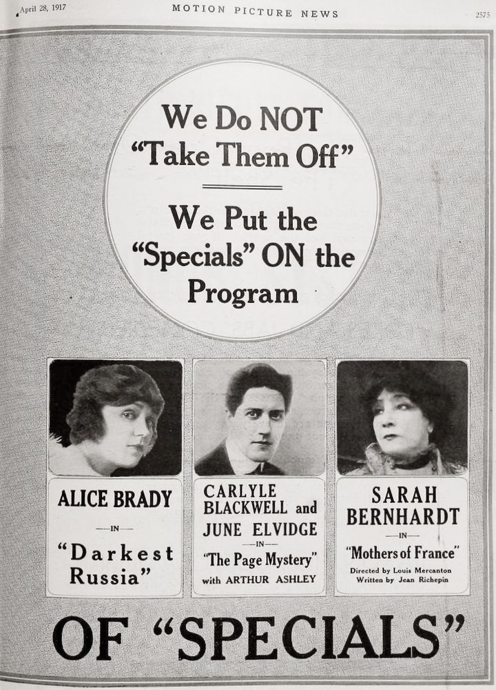 The Page Mystery (1917) Poster