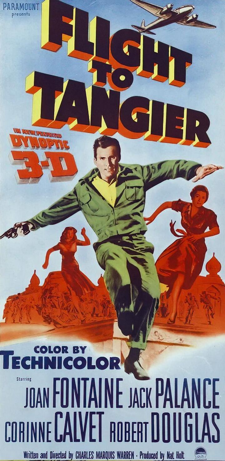 Flight To Tangier (1953) Poster