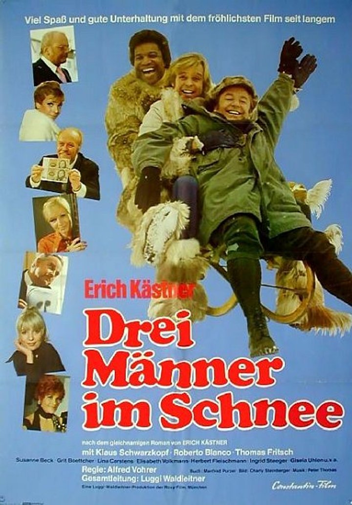 Drei Männer Im Schnee (1974) Poster