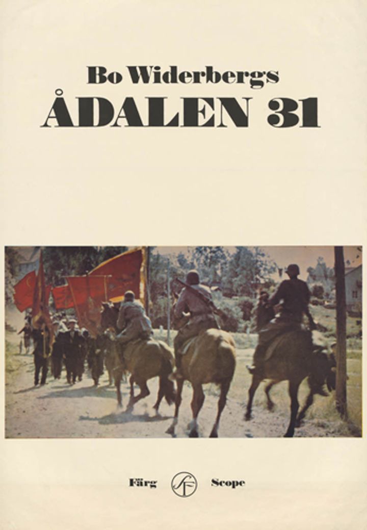 Ådalen 31 (1969) Poster