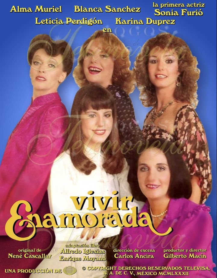 Vivir Enamorada (1982) Poster