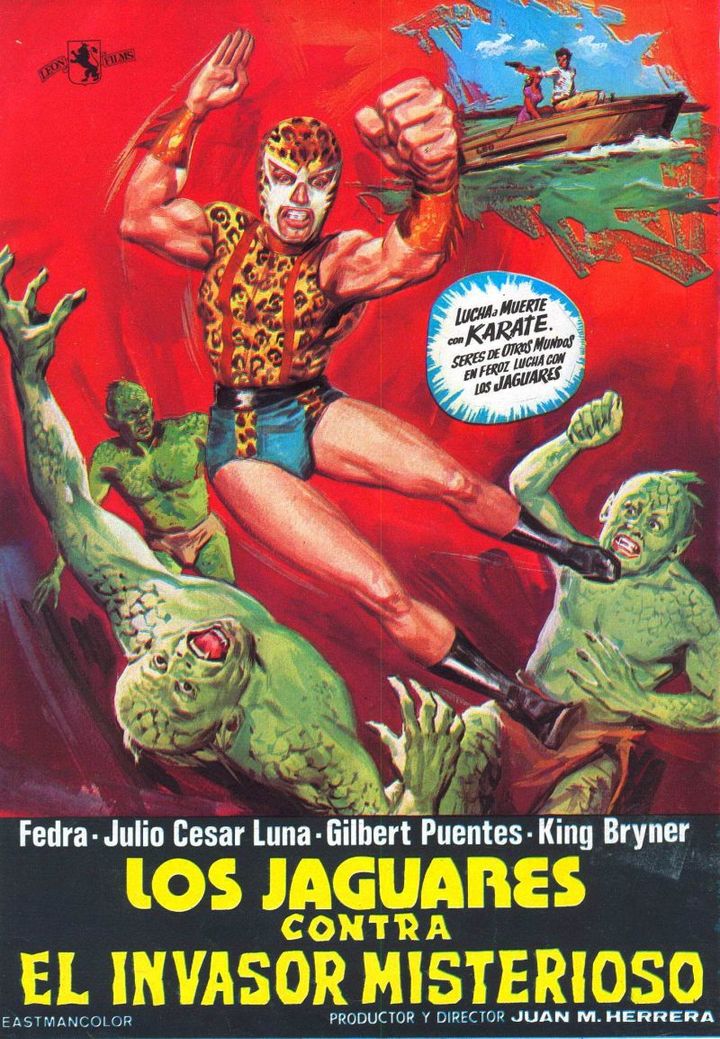 Los Jaguares Contra El Invasor Misterioso (1975) Poster