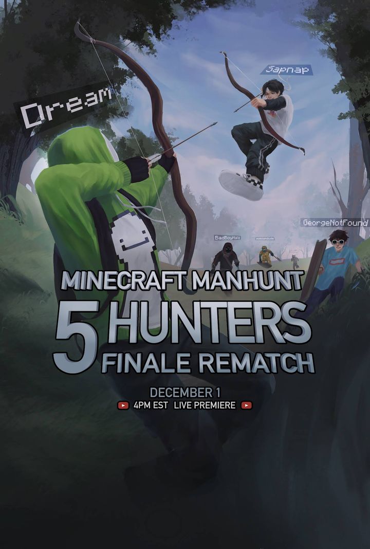 Minecraft Manhunt (2019) Poster