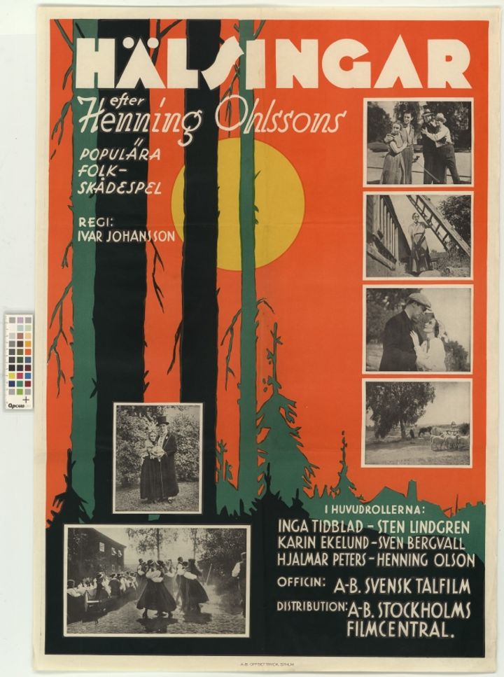 Hälsingar (1933) Poster