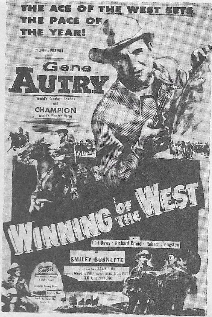 Winning Of The West (1953) Poster