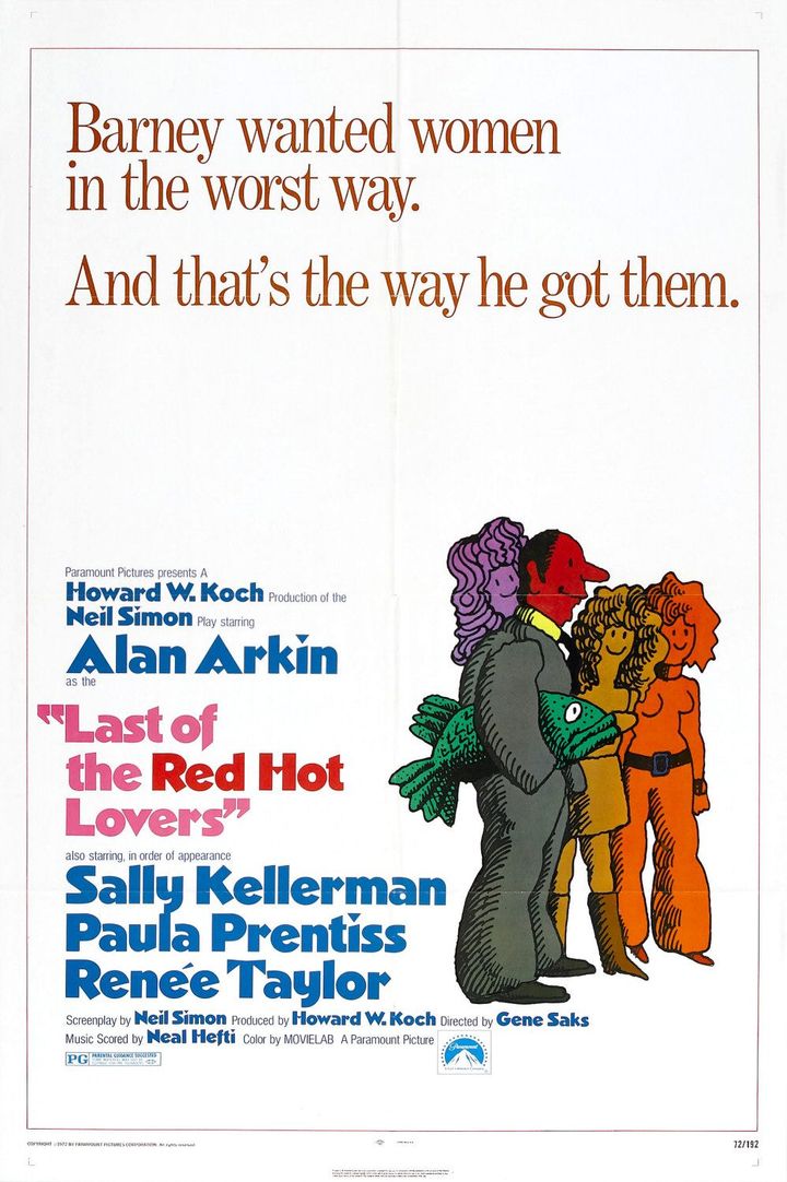 Last Of The Red Hot Lovers (1972) Poster