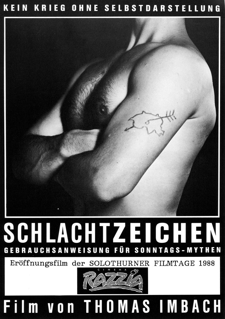 Schlachtzeichen (1988) Poster