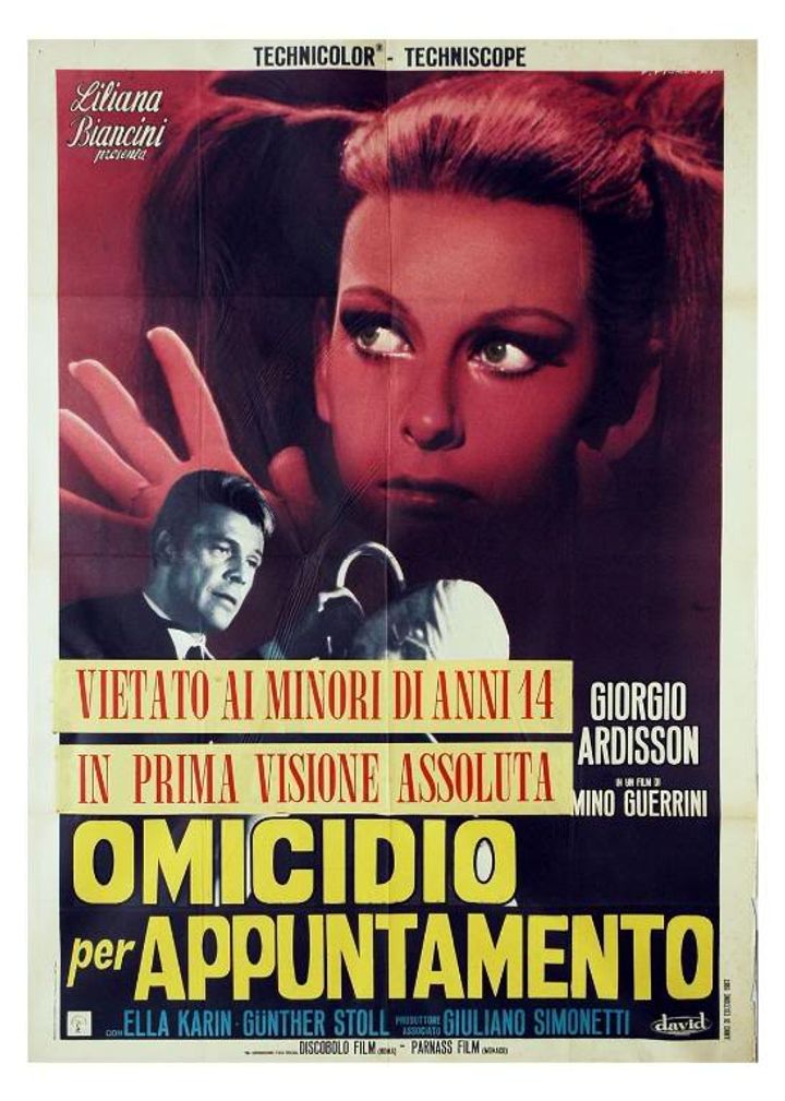 Omicidio Per Appuntamento (1967) Poster