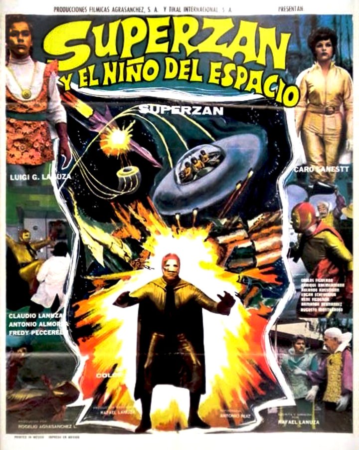 Superzan Y El Niño Del Espacio (1973) Poster