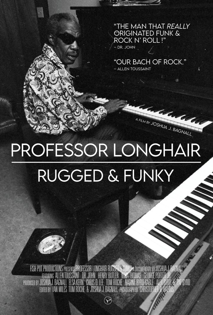 Professor Longhair, Rugged & Funky (2023) Poster