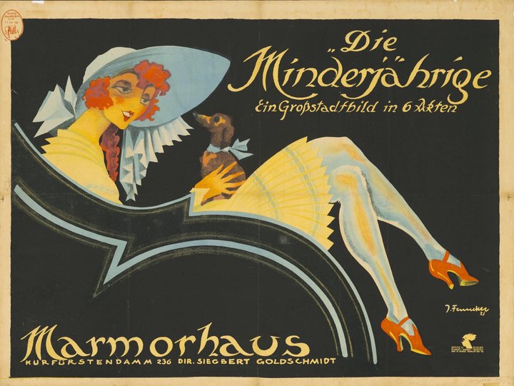 Die Minderjährige - Zu Jung Fürs Leben (1921) Poster