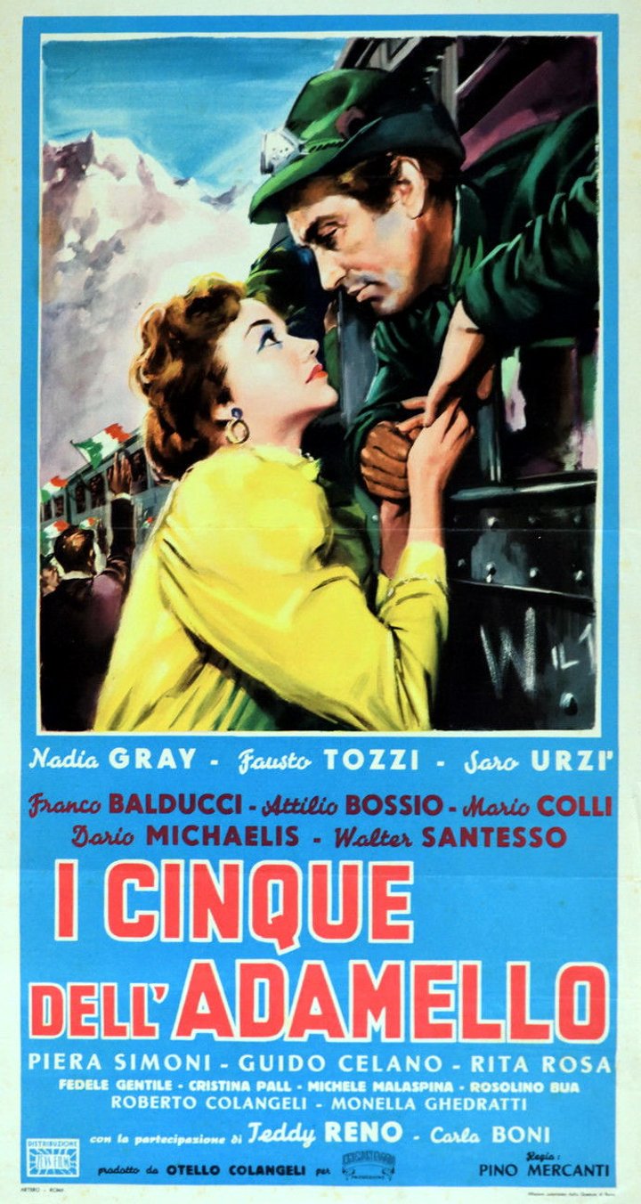 I Cinque Dell'adamello (1954) Poster