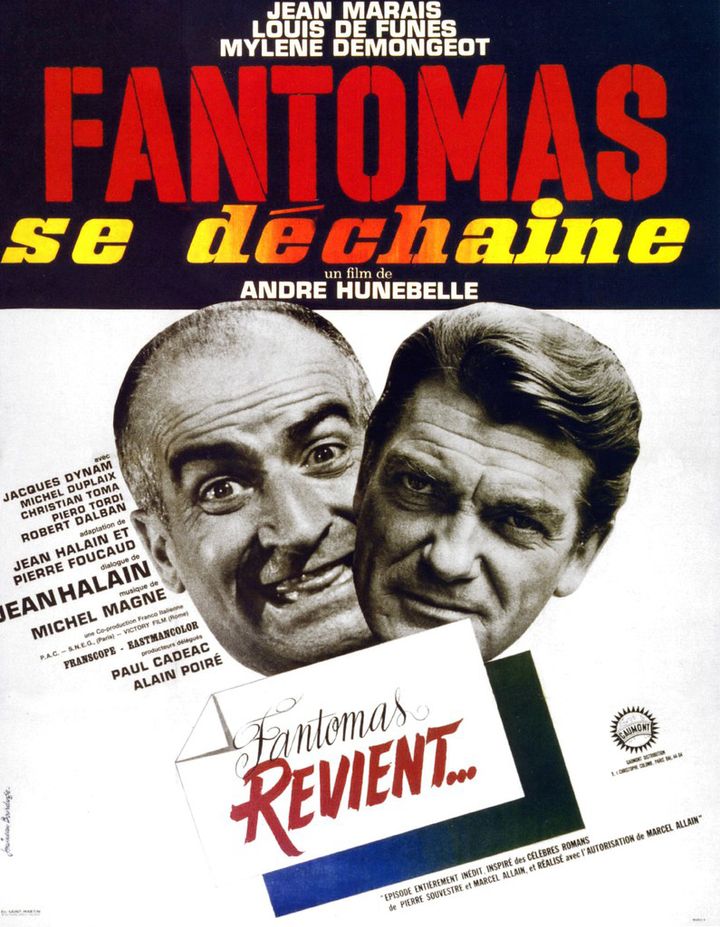 Fantômas Se Déchaîne (1965) Poster