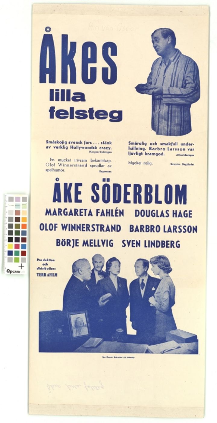 Min Vän Oscar (1951) Poster