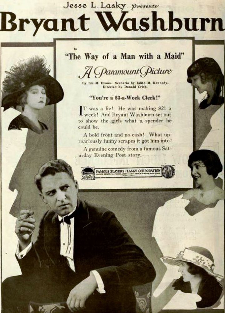 The Way Of A Man With A Maid (1918) Poster