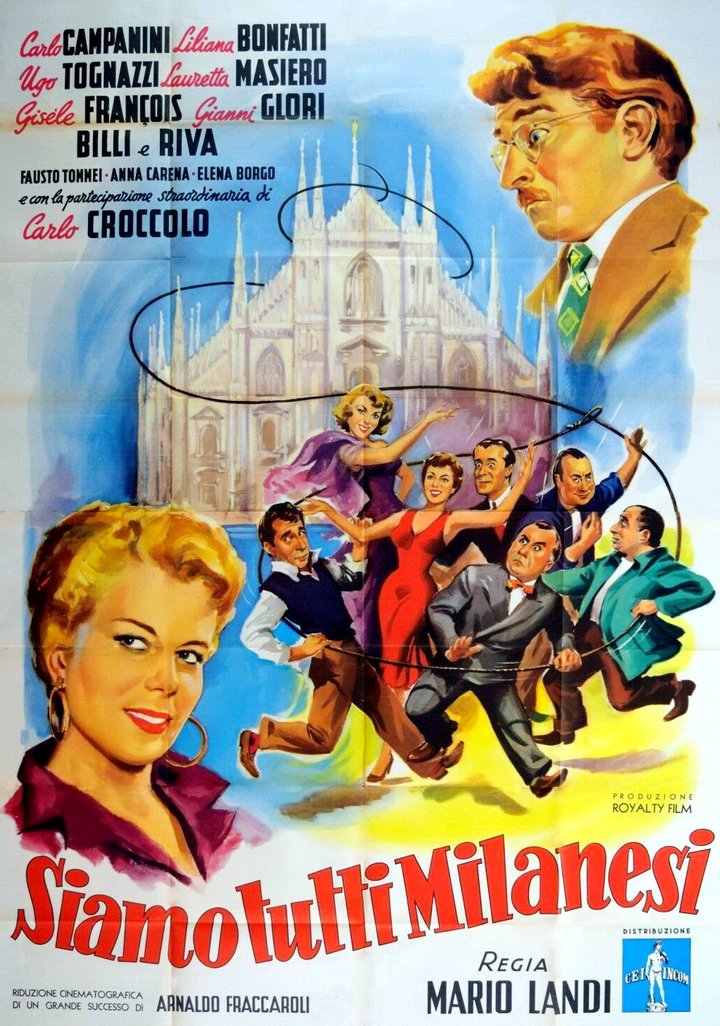 Siamo Tutti Milanesi (1953) Poster