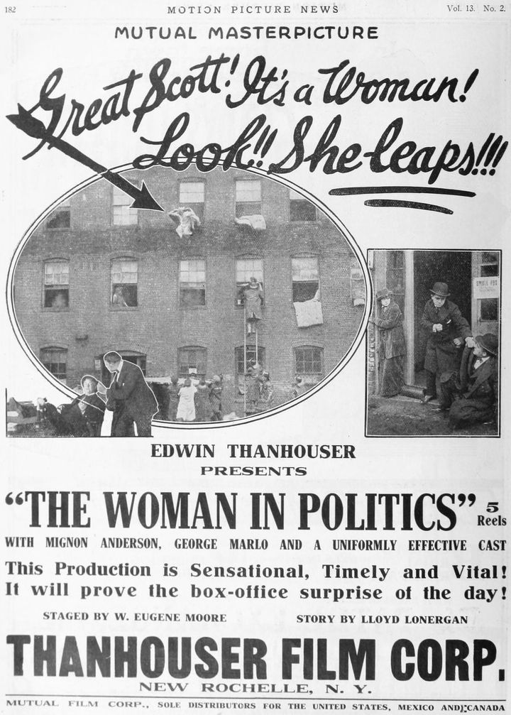 The Woman In Politics (1916) Poster