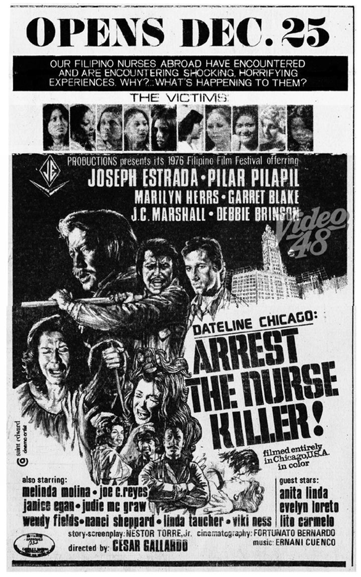 Dateline Chicago: Arrest The Nurse Killer (1976) Poster