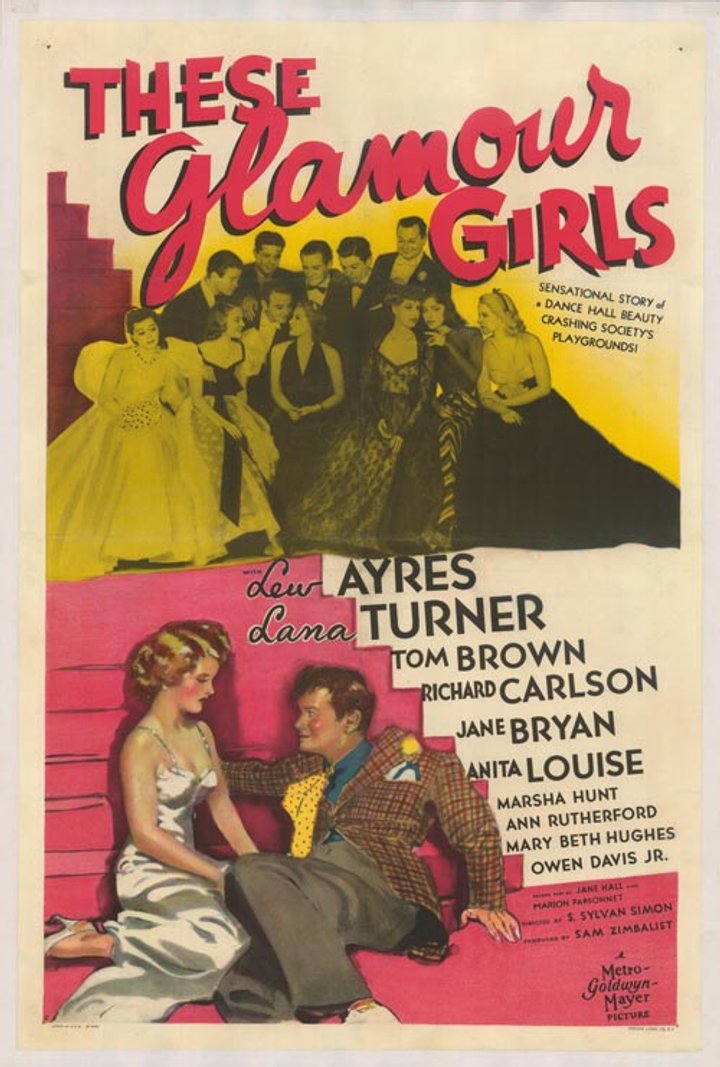 These Glamour Girls (1939) Poster