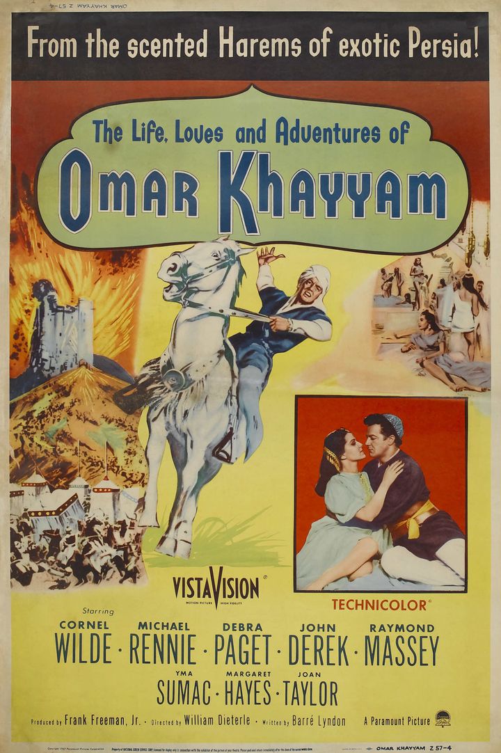 Omar Khayyam (1957) Poster