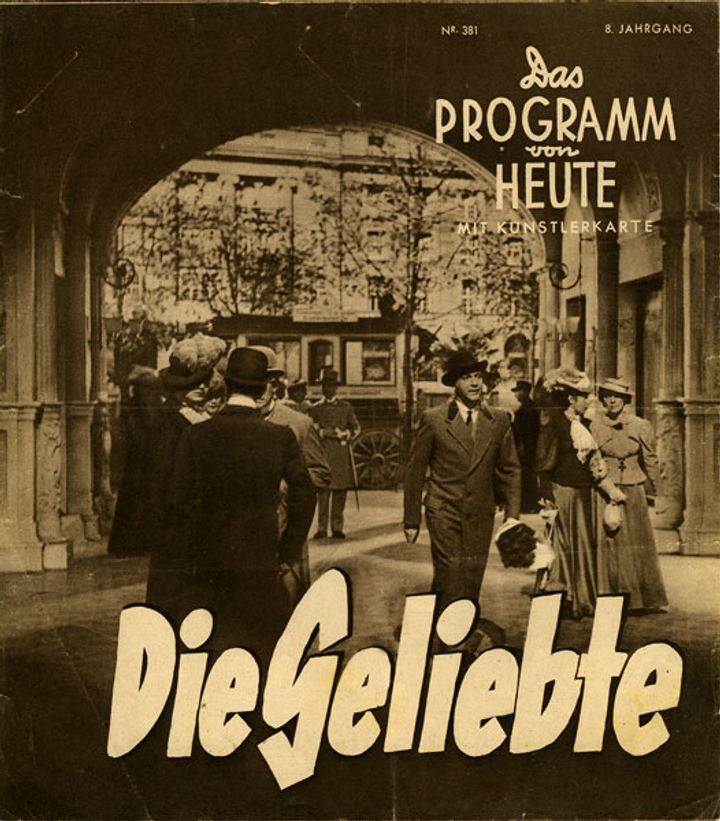 Die Geliebte (1939) Poster