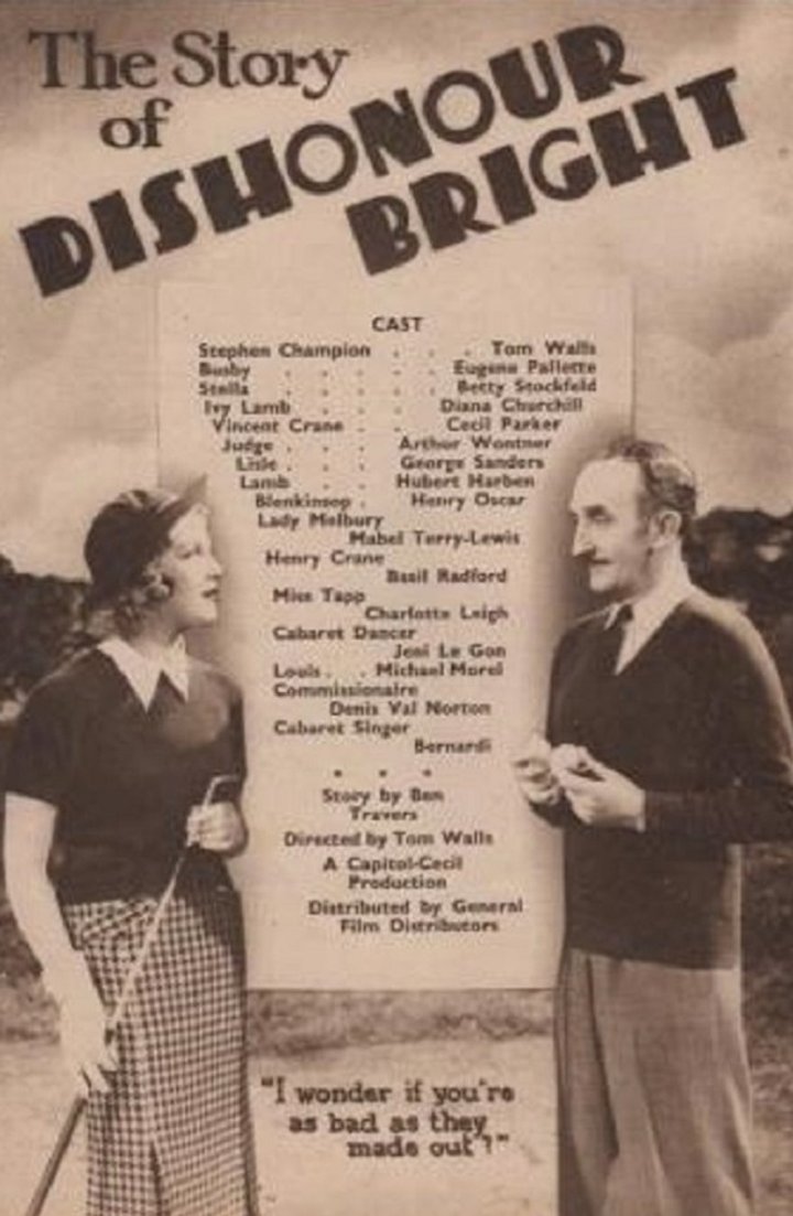 Dishonour Bright (1936) Poster