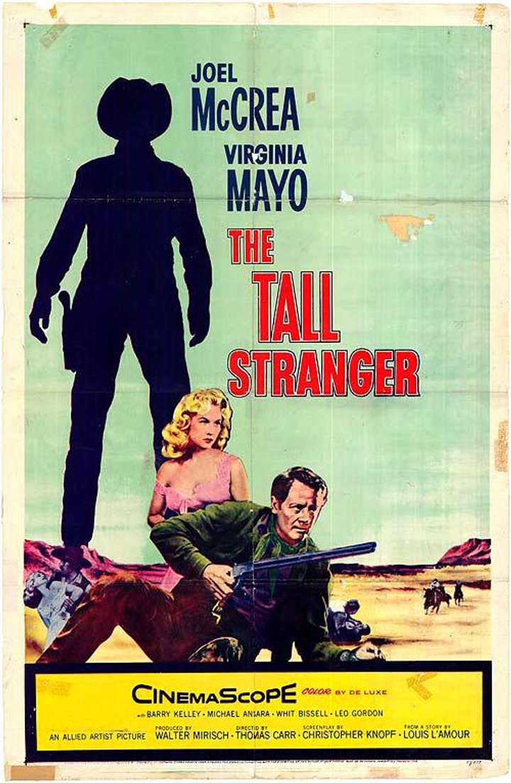 The Tall Stranger (1957) Poster