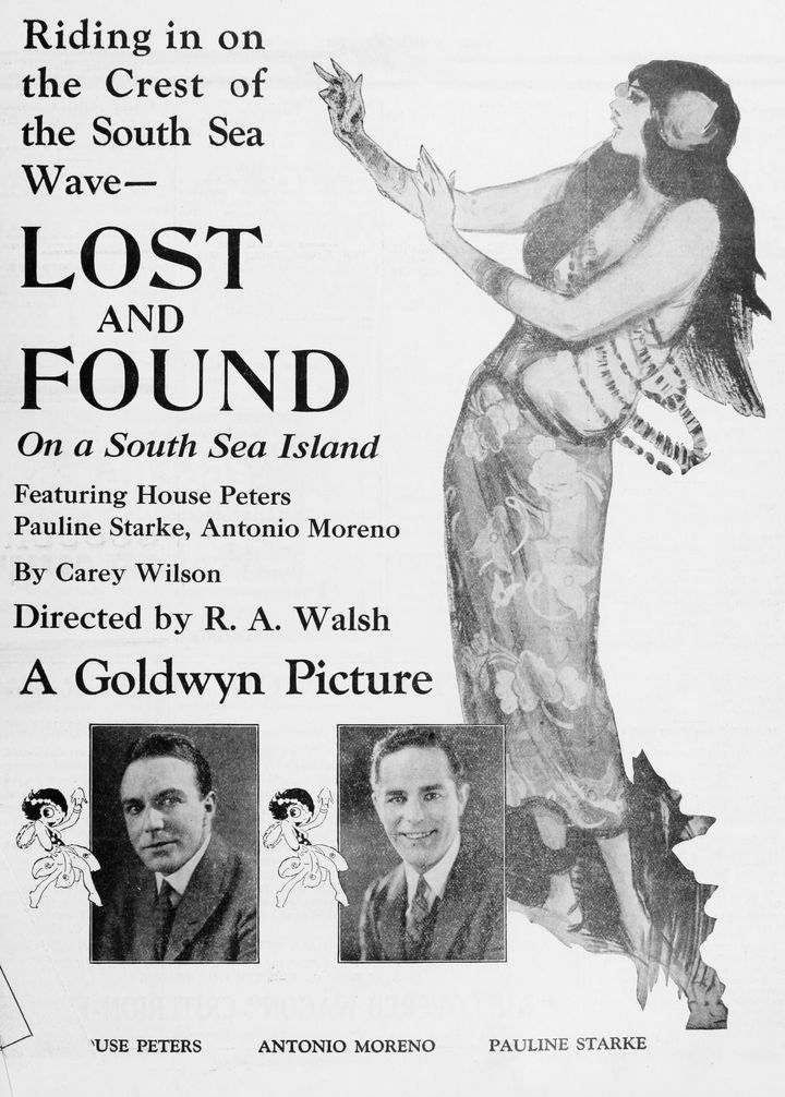 Lost And Found On A South Sea Island (1923) Poster