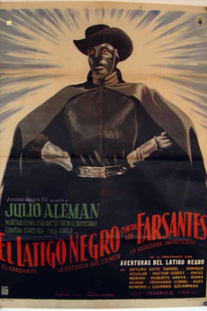 El Látigo Negro Contra Los Farsantes (1962) Poster