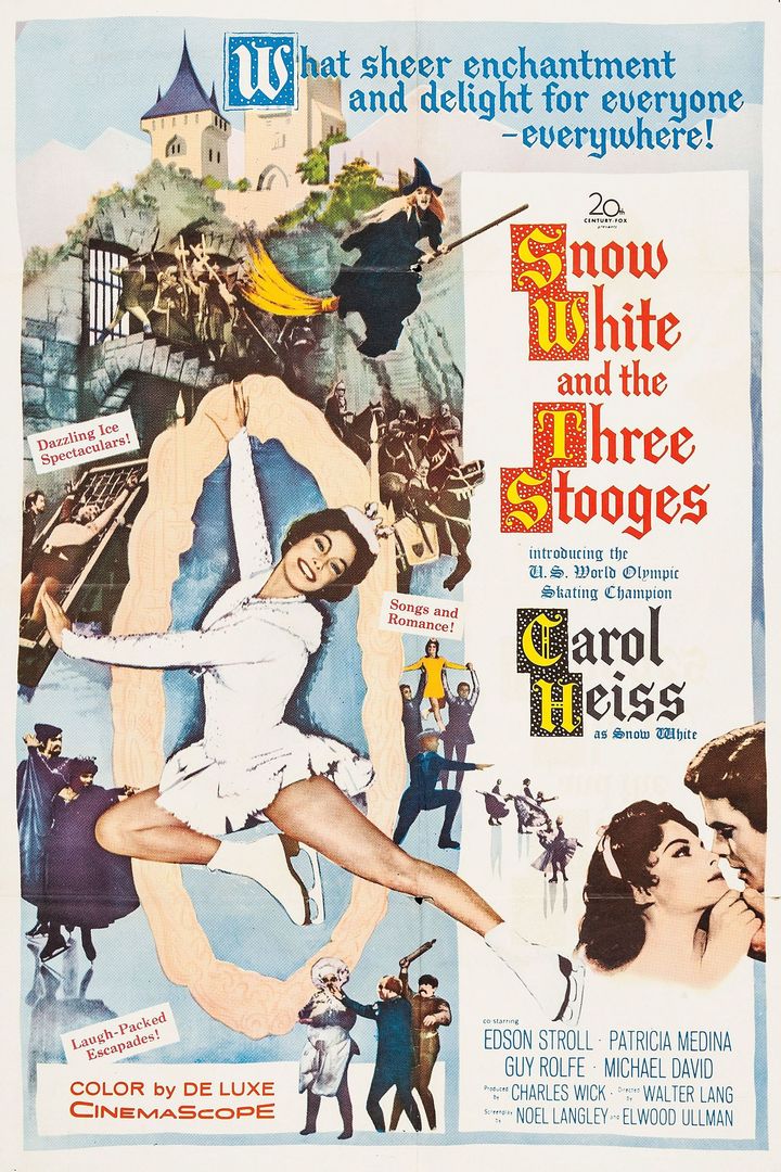 Snow White And The Three Stooges (1961) Poster