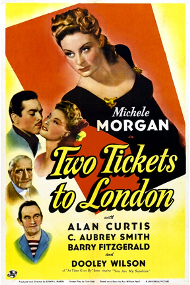 Two Tickets To London (1943) Poster