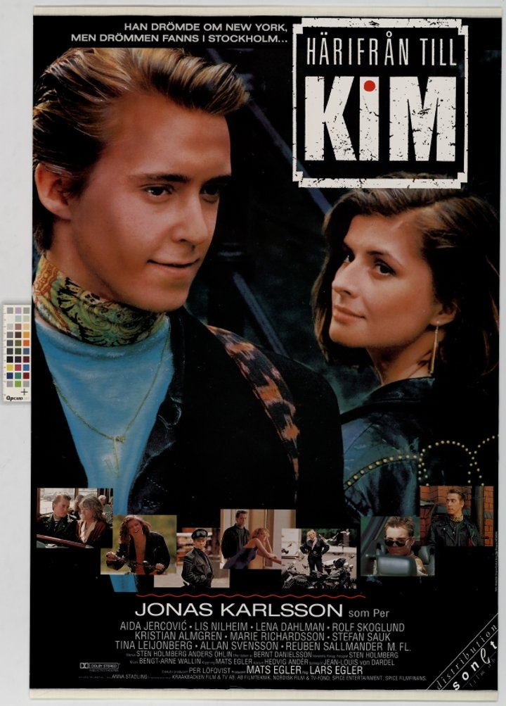 Härifrån Till Kim (1993) Poster