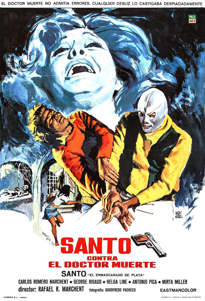 Santo Contra El Doctor Muerte (1973) Poster