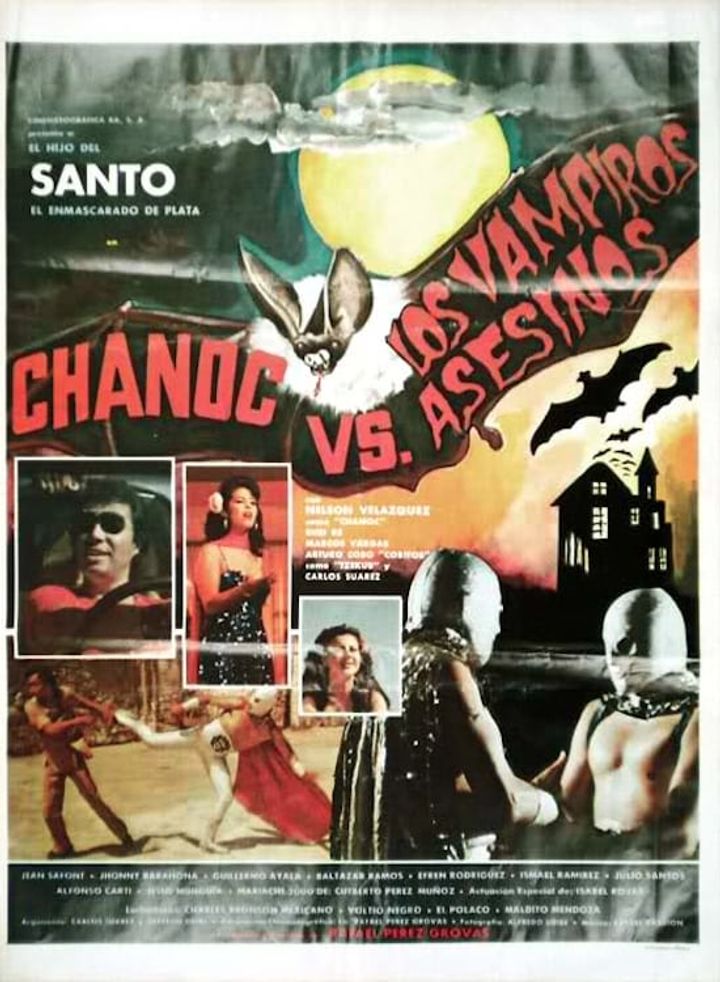 Chanoc Y El Hijo Del Santo Contra Los Vampiros Asesinos (1983) Poster