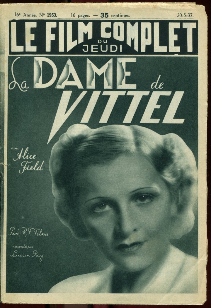 La Dame De Vittel (1937) Poster