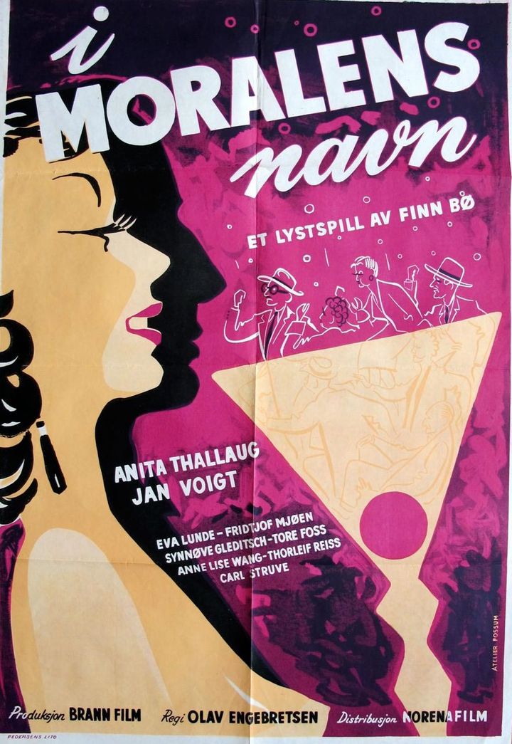 I Moralens Navn (1954) Poster