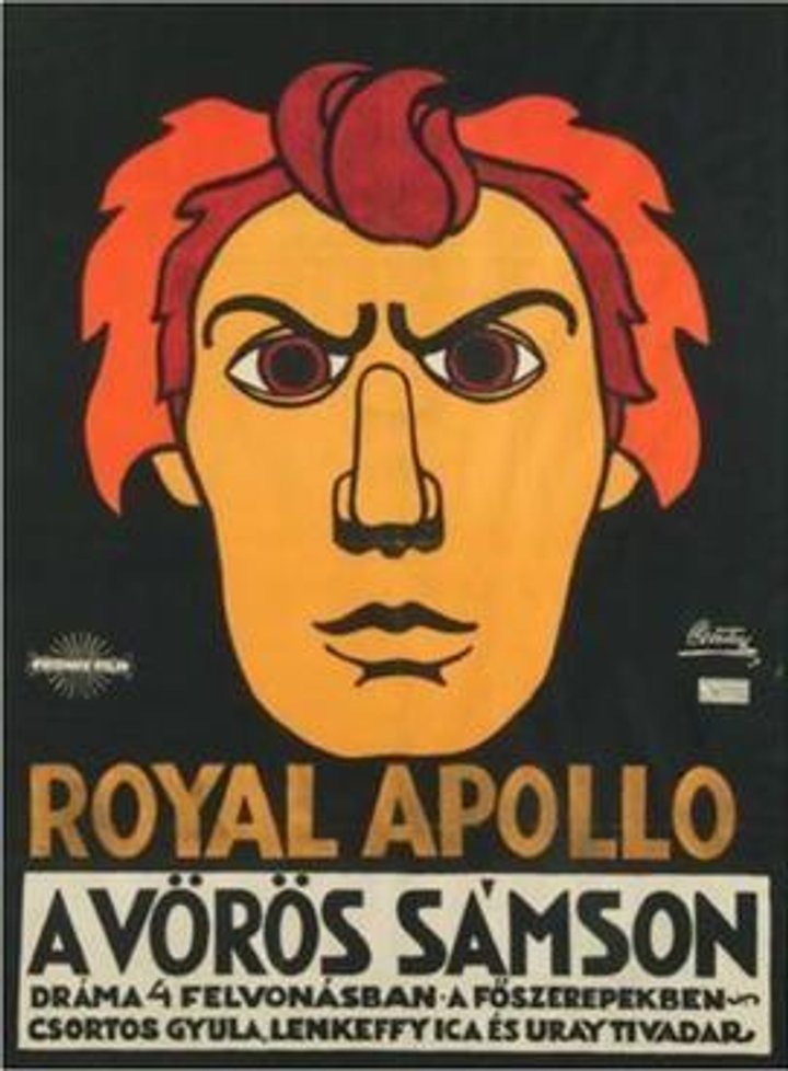 A Vörös Sámson (1917) Poster