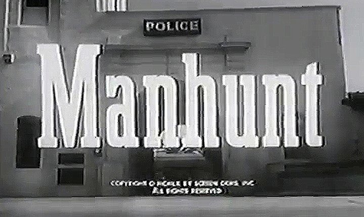 Manhunt (1959) Poster