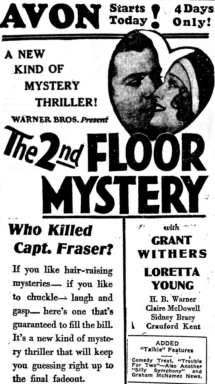 The Second Floor Mystery (1930) Poster