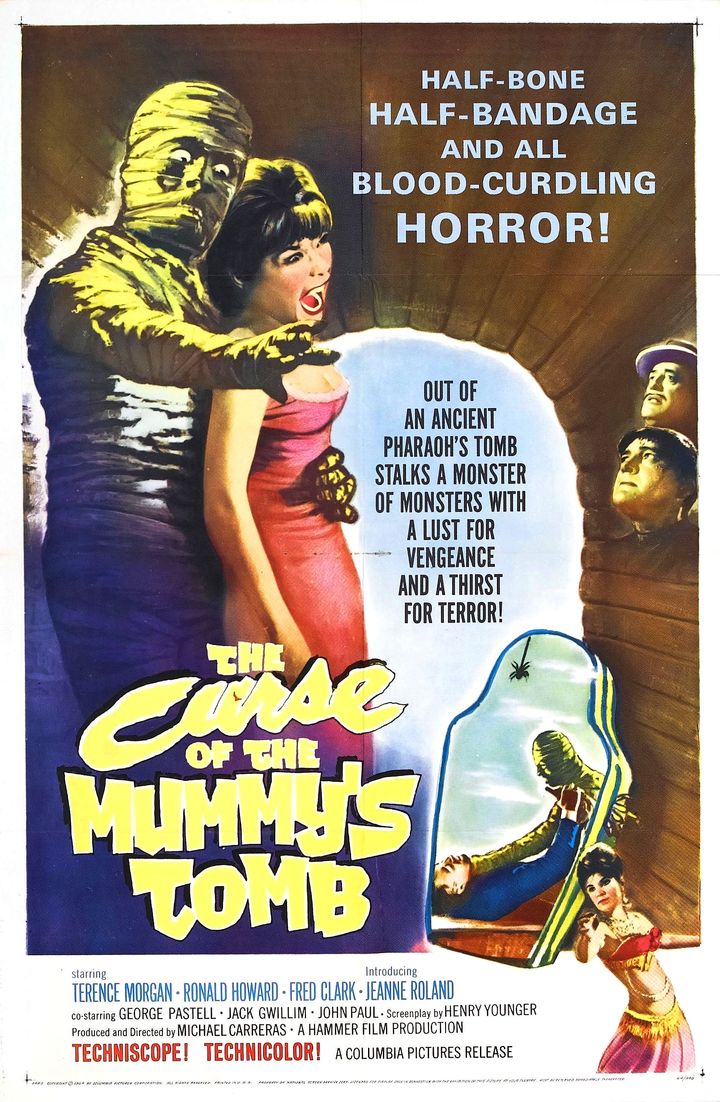 The Curse Of The Mummy's Tomb (1964) Poster