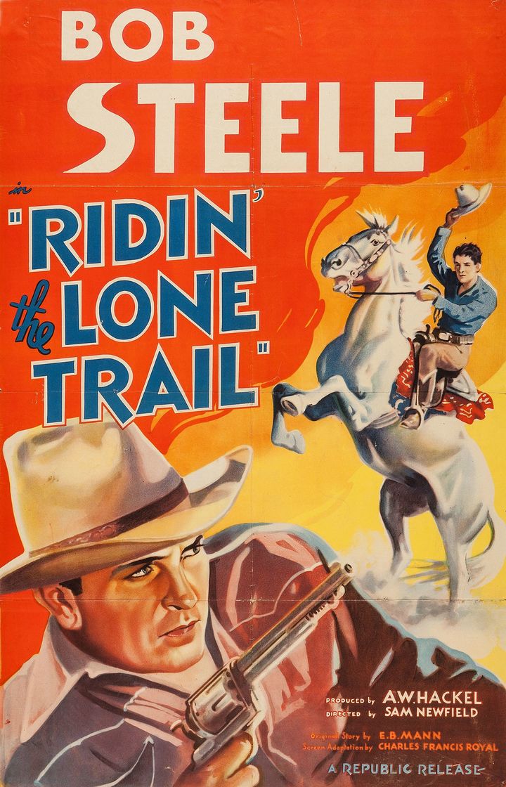 Ridin' The Lone Trail (1937) Poster