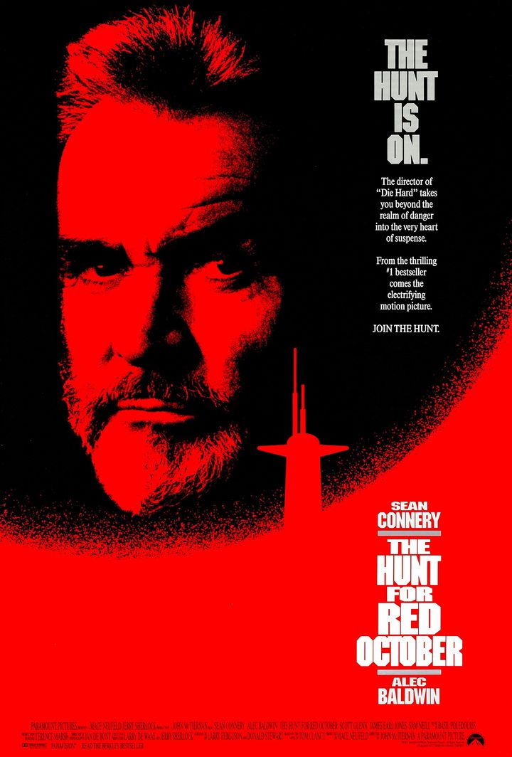 The Hunt For Red October (1990) Poster