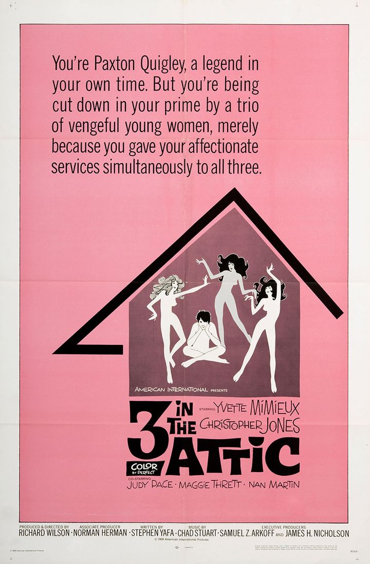 Three In The Attic (1968) Poster