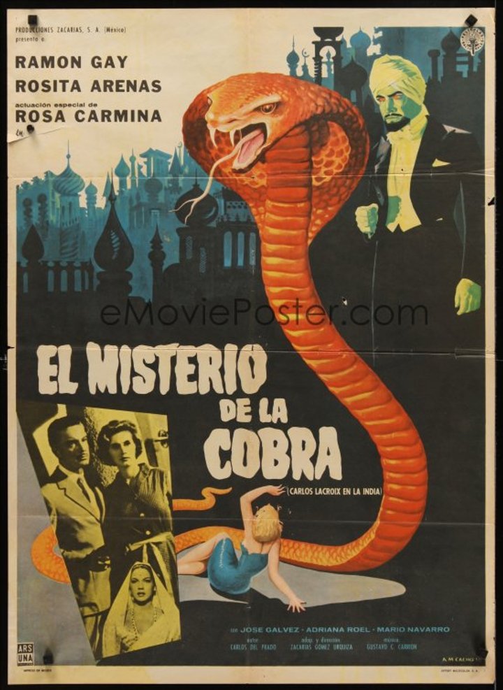 El Misterio De La Cobra (carlos Lacroix En La India) (1960) Poster