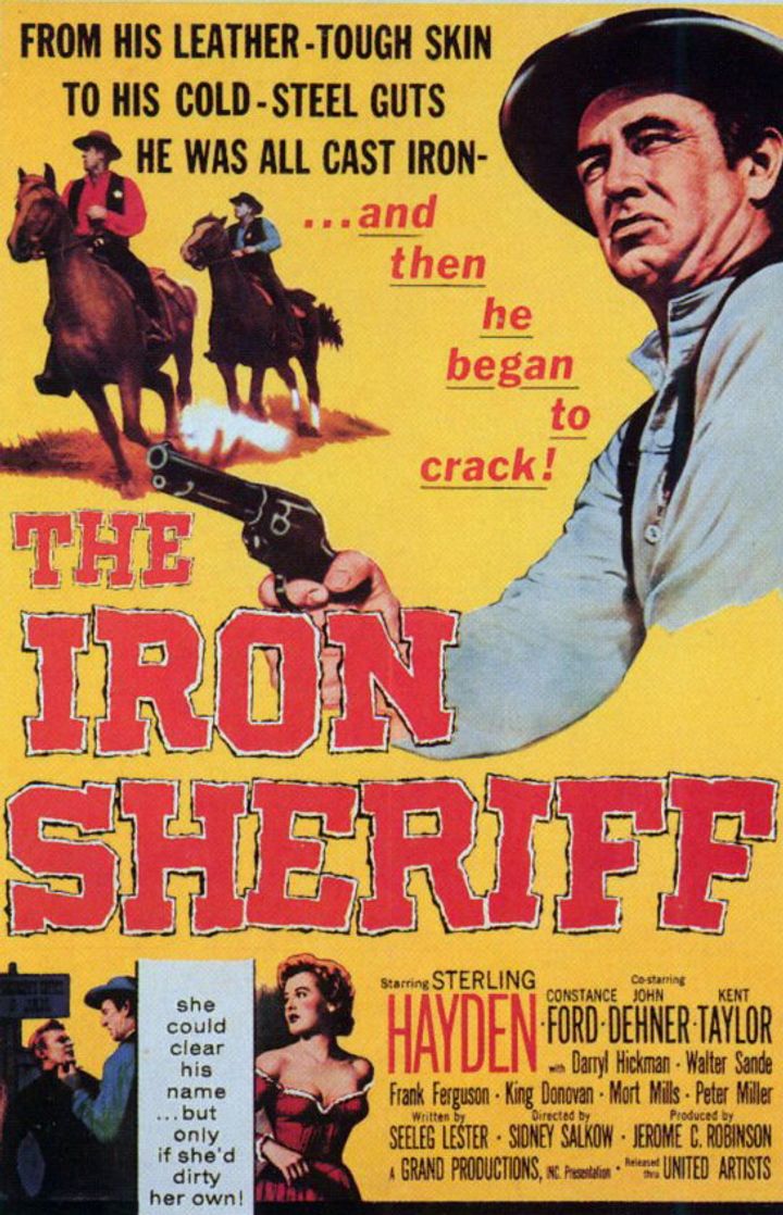 The Iron Sheriff (1957) Poster