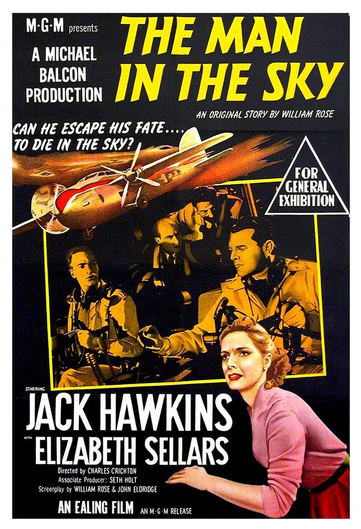 The Man In The Sky (1957) Poster