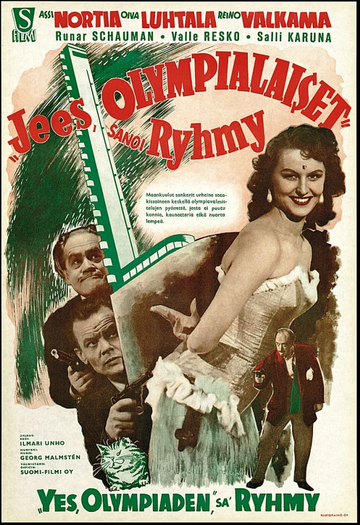 'jees, Olympialaiset', Sanoi Ryhmy (1952) Poster