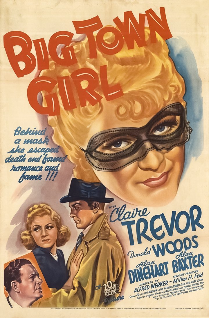 Big Town Girl (1937) Poster