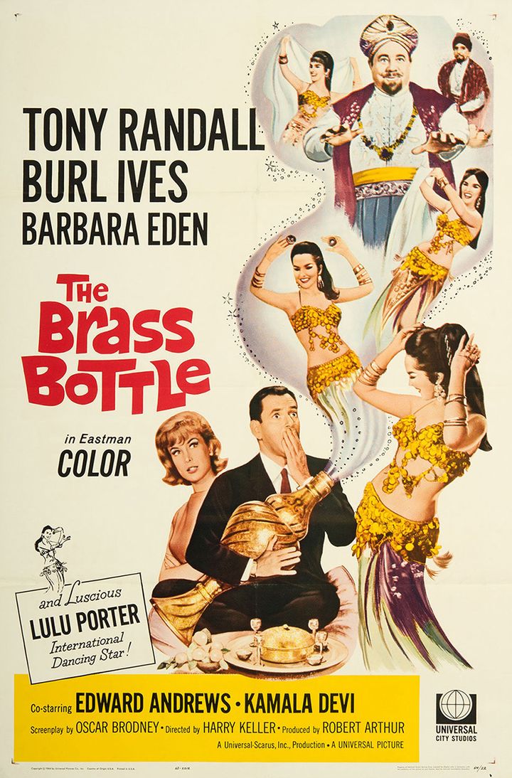 The Brass Bottle (1964) Poster