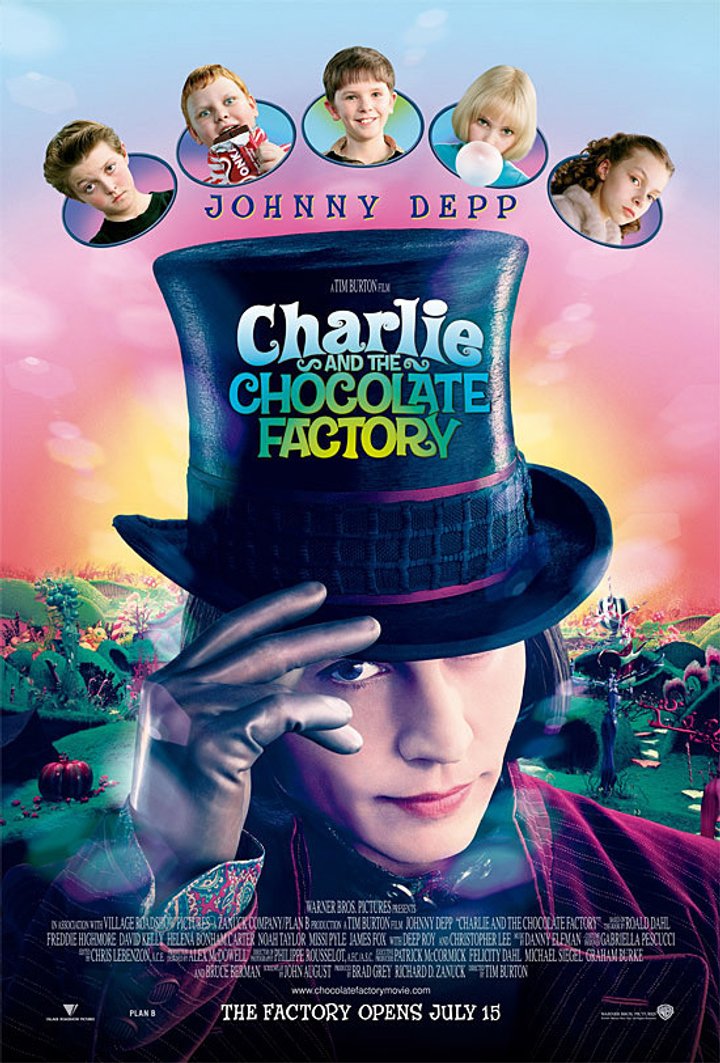 Charlie And The Chocolate Factory (2005) Poster